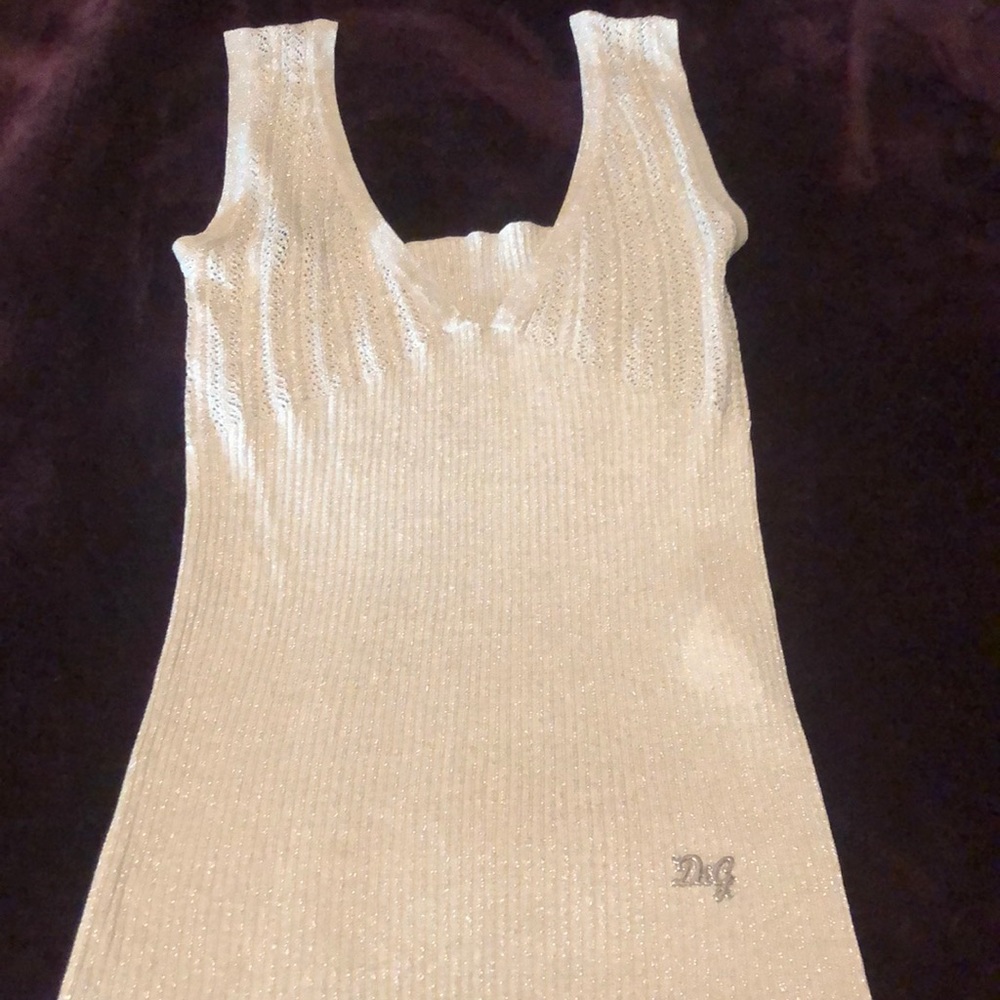 Sparkly Silver Dolce & Gabanna Top
